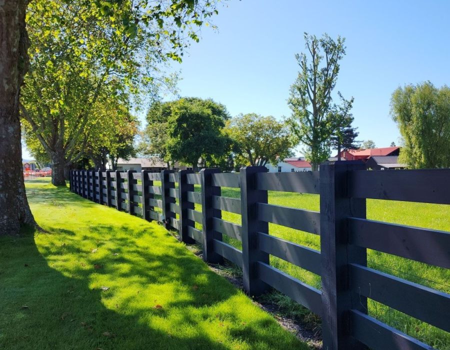 Post and Rail Fence